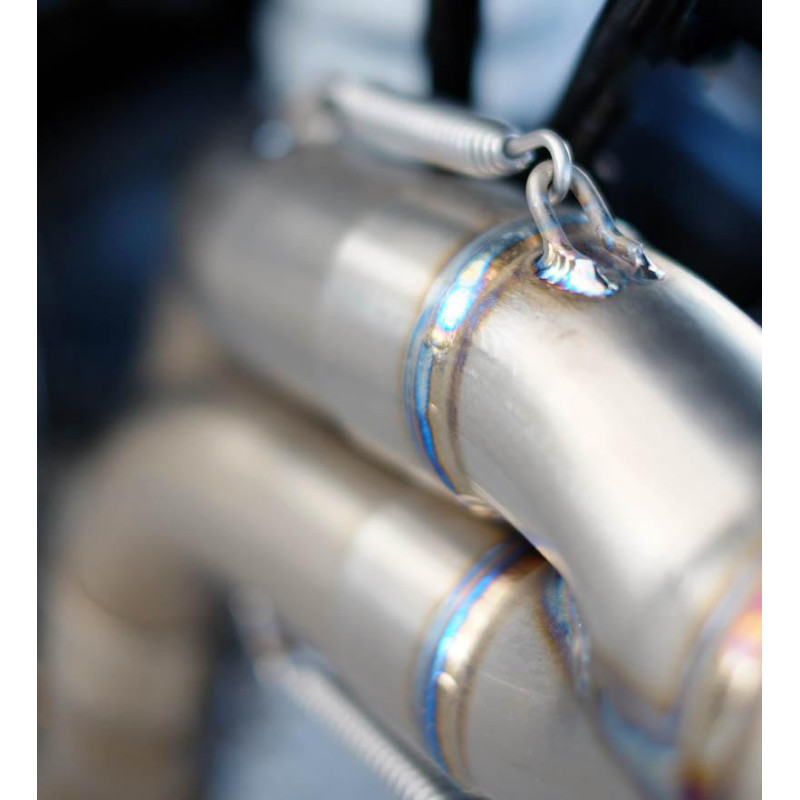  Silencieux Haut en titane pour R nineT Titane - L'atelier Bleu Motostore