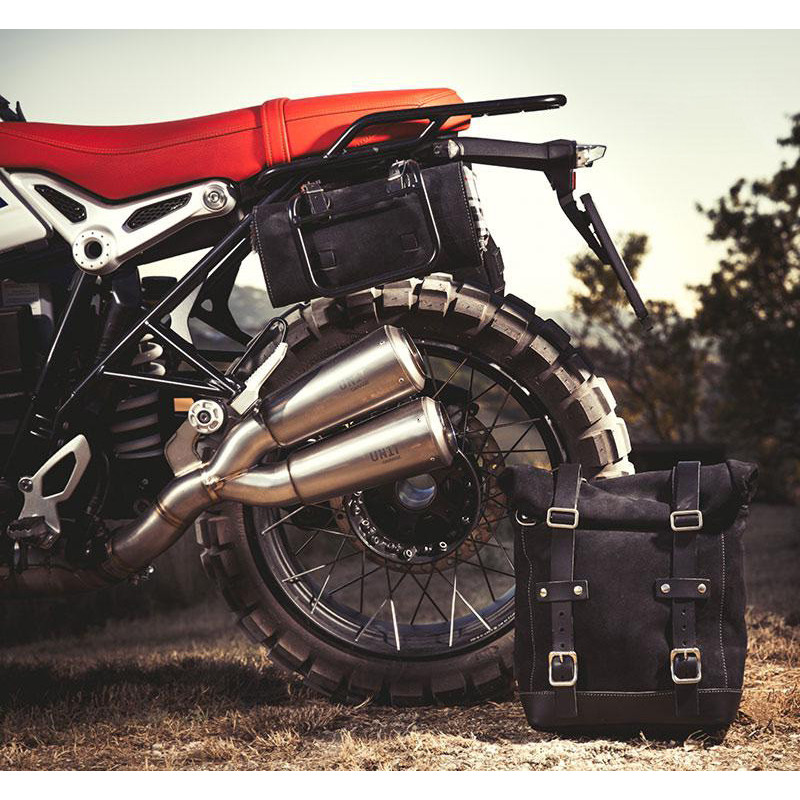  Silencieux double bas en titane pour R nineT Titane - L'atelier Bleu Motostore