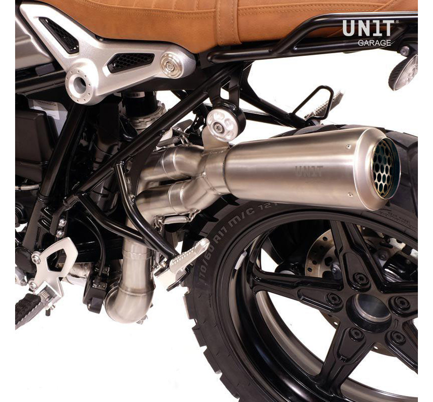  Ligne complète en titane pour R nineT Titane - L'atelier Bleu Motostore