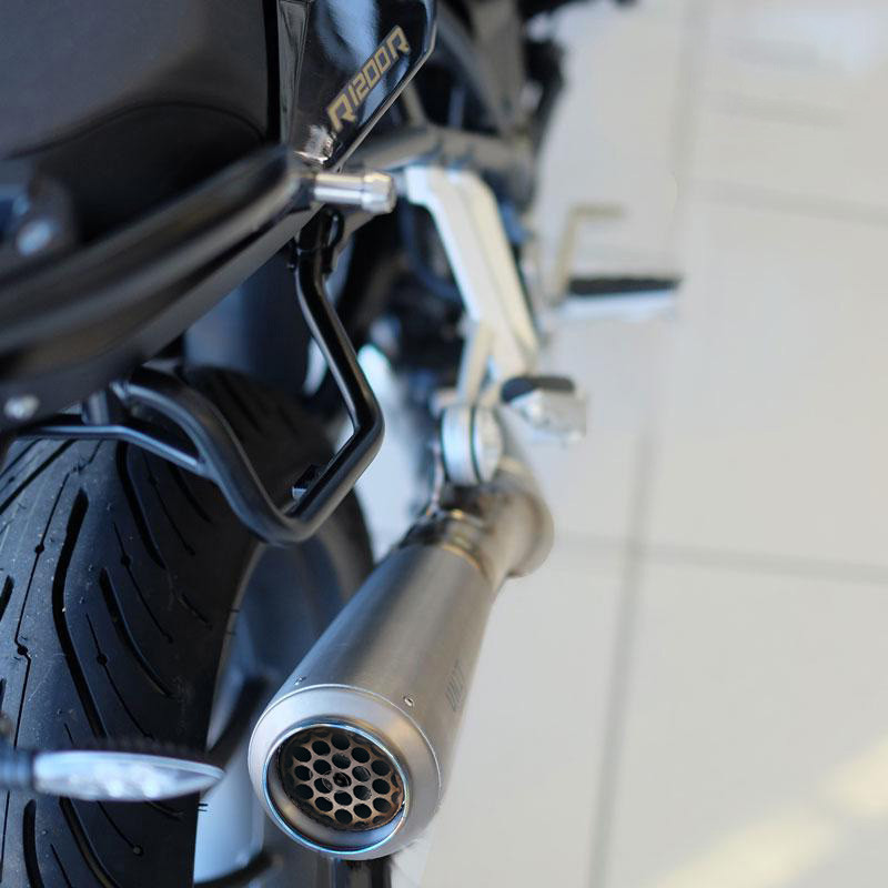  Silencieux GP pour R 1200R Titane - L'atelier Bleu Motostore