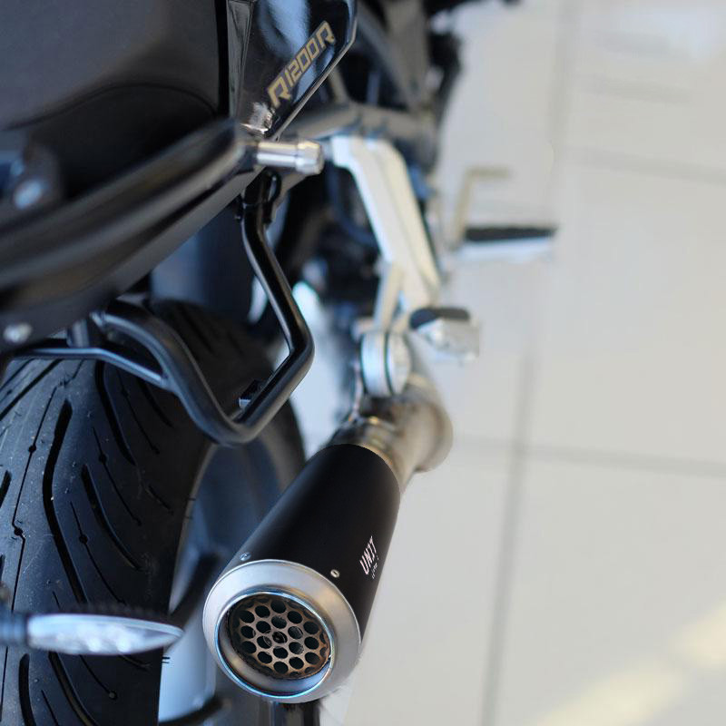  Silencieux GP pour R 1200R Titane noir - L'atelier Bleu Motostore