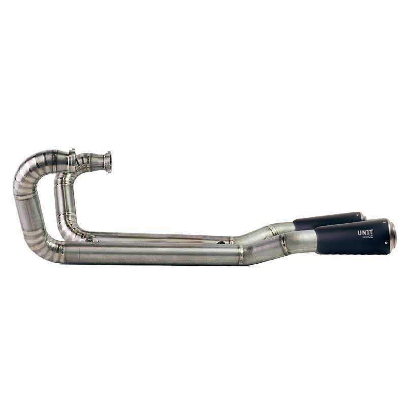 Ligne complète en titane pour R 18 Titane noir - L'atelier Bleu Motostore