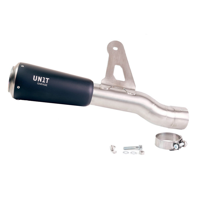 Silencieux échappement GP pour R 1300GS Titane noir - L'atelier Bleu Motostore