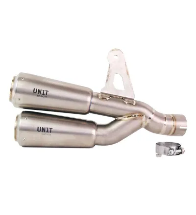 Double silencieux échappement GP en titane pour R 1300GS Titane - L'atelier Bleu Motostore