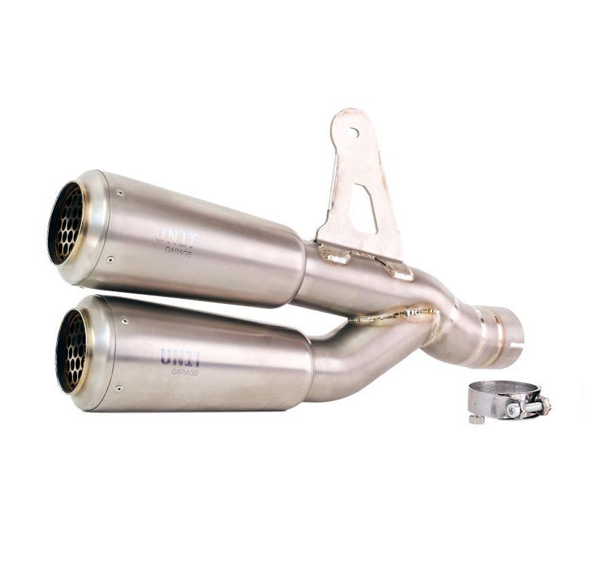  Double silencieux échappement GP en titane pour R 1300GS Titane - L'atelier Bleu Motostore