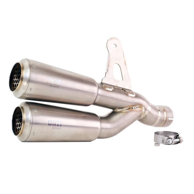  Double silencieux échappement GP en titane pour R 1300GS Titane - L'atelier Bleu Motostore