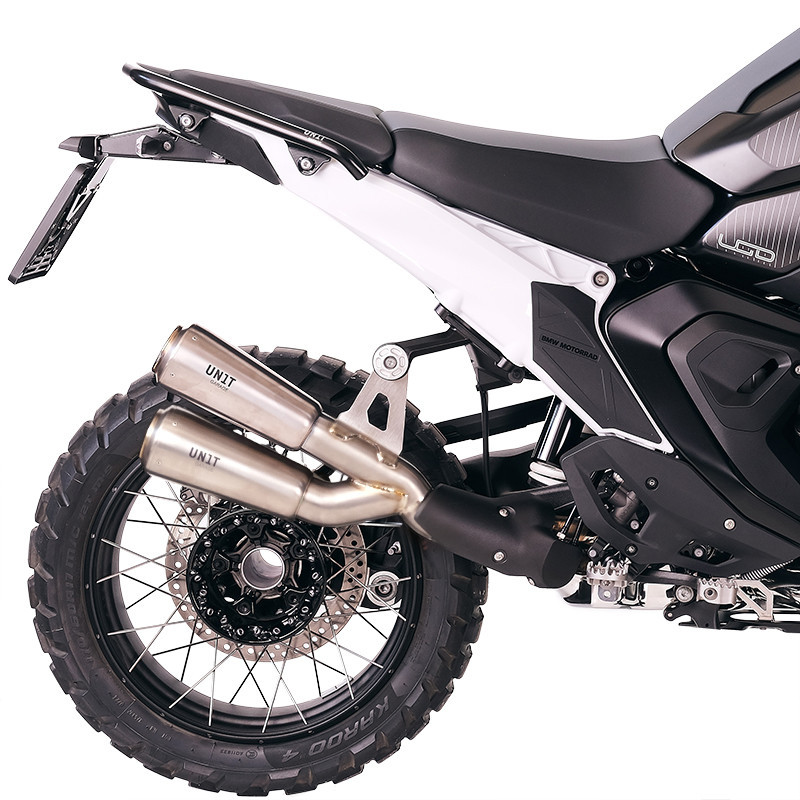  Double silencieux échappement GP en titane pour R 1300GS Titane - L'atelier Bleu Motostore
