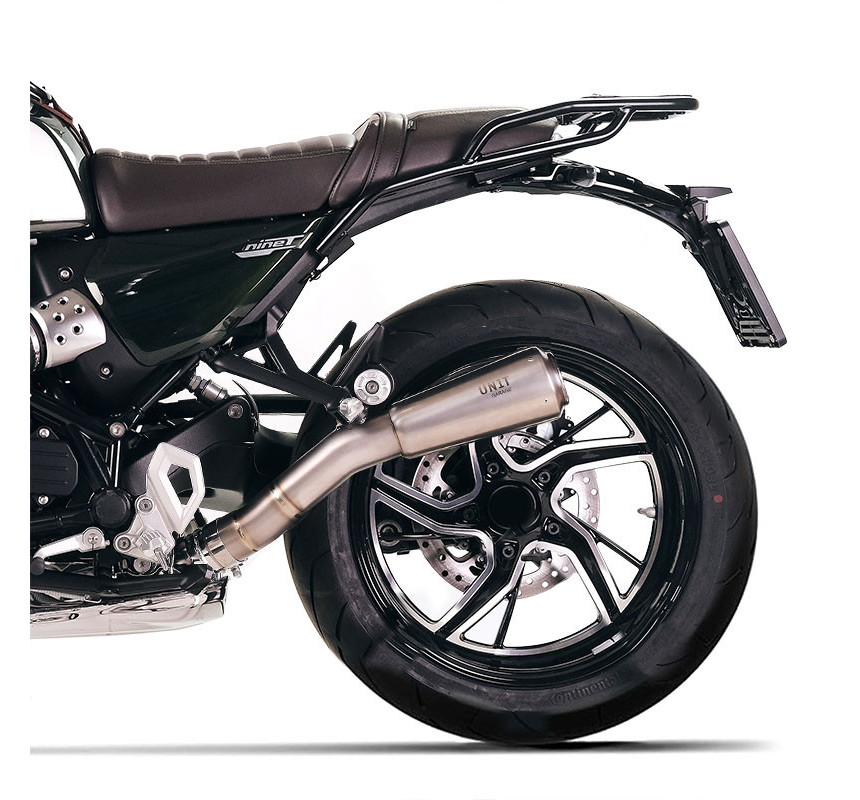  Silencieux échappement bas en titane pour R 12 nineT Titane - L'atelier Bleu Motostore