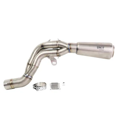 Silencieux échappement haut en titane pour R 12 nineT Titane - L'atelier Bleu Motostore
