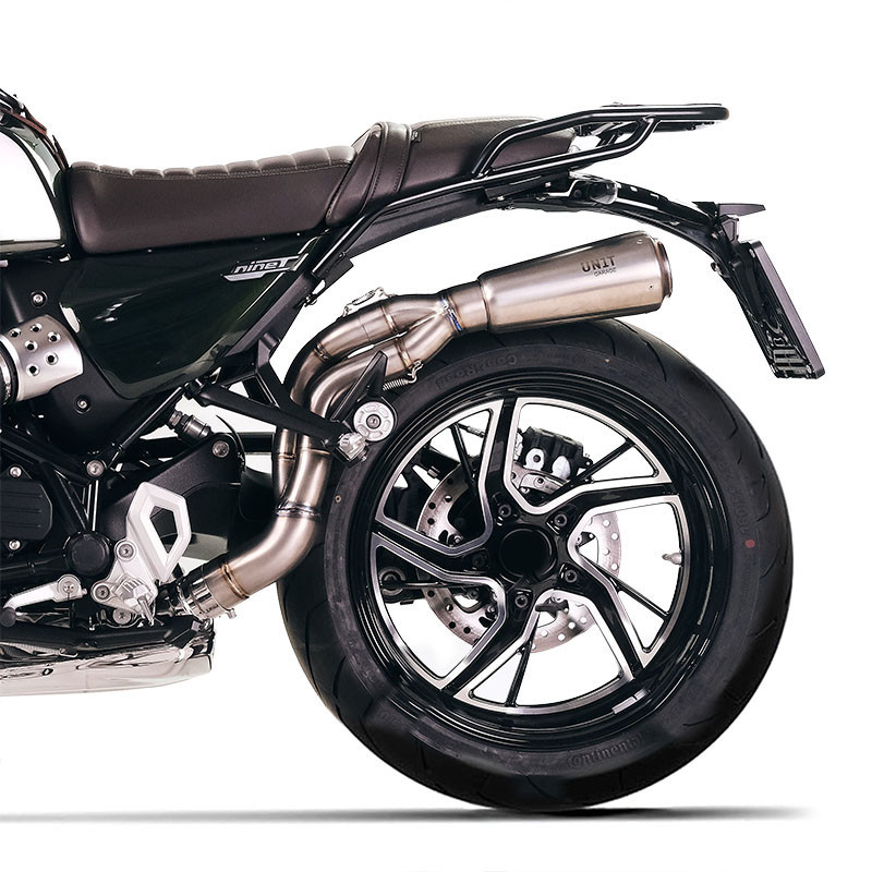  Silencieux échappement haut en titane pour R 12 nineT Titane - L'atelier Bleu Motostore