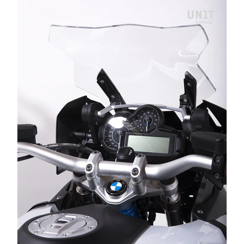 Cupolino S wind deflector for the R 1200GS/GSA and R 1250GS/GSA – L'atelier Bleu Motostore