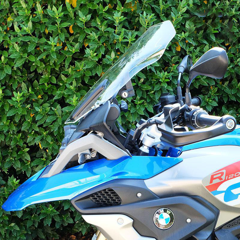  Saute vent Cupolino L pour R 1200GS/GSA et R 1250GS/GSA - L'atelier Bleu Motostore
