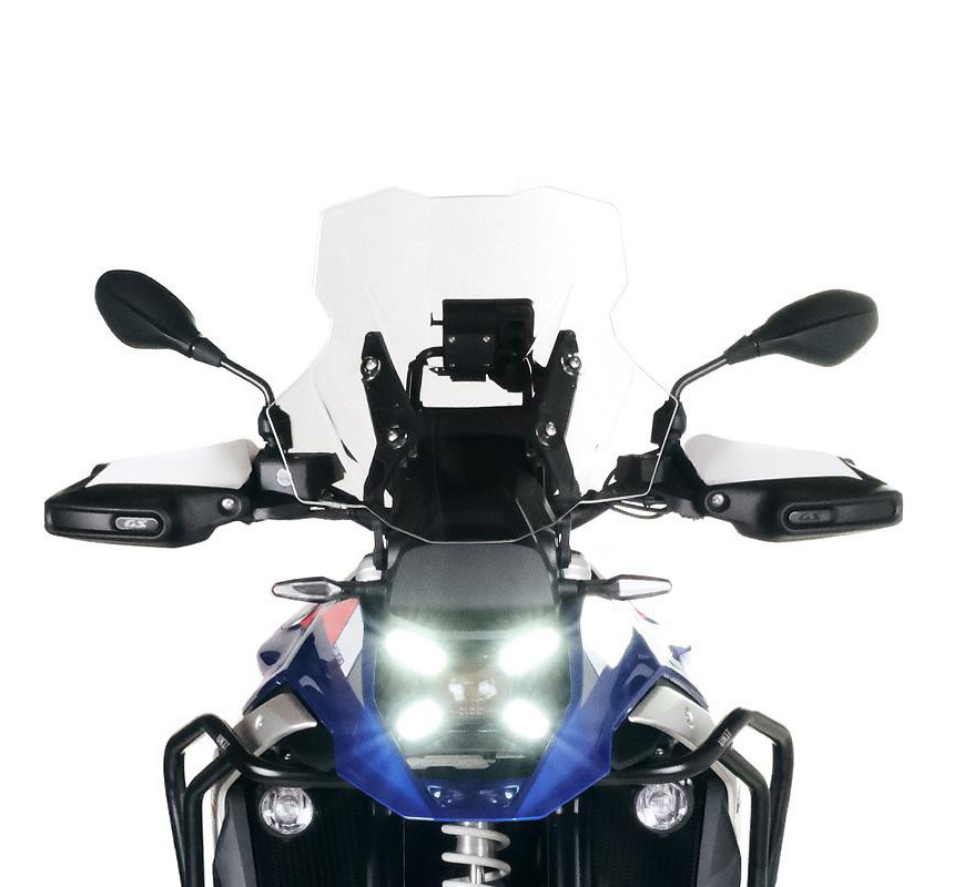 L-type windscreen (without radar) with deflectors for the R 1300GS – L'atelier Bleu Motostore