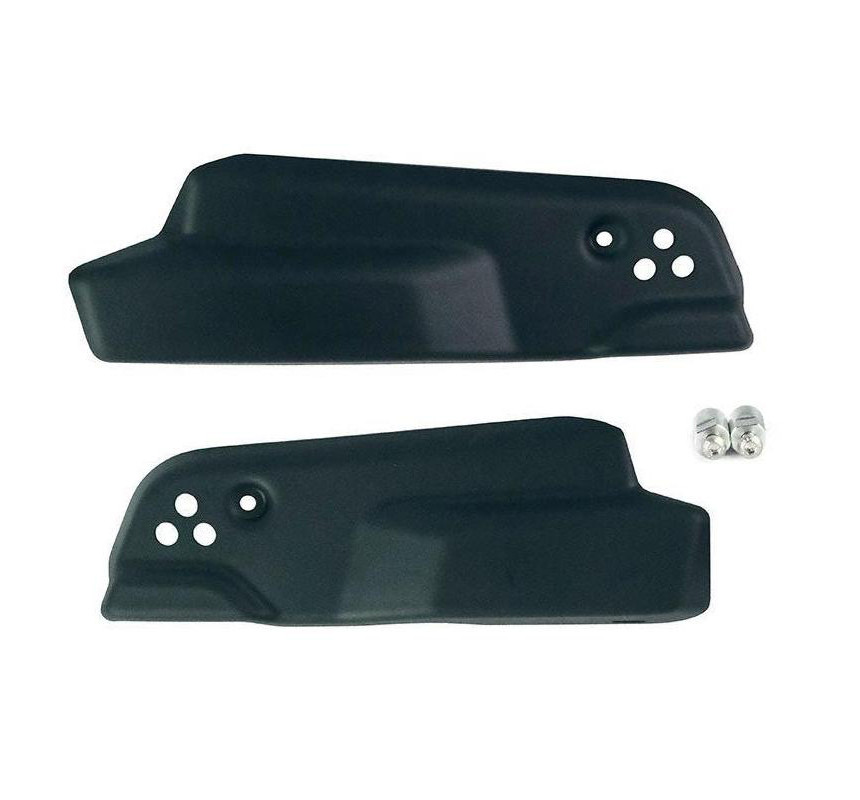 Caches latéraux noirs pour réservoirs UG-RES-0015 et UG-RES-0024 - L'atelier Bleu Motostore