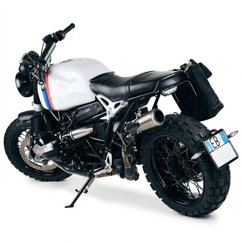  Caches latéraux noirs pour réservoirs UG-RES-0015 et UG-RES-0024 - L'atelier Bleu Motostore