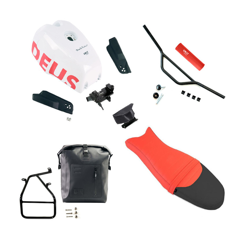 Origin Deus Street White Kit for the R nineT – L'atelier Bleu Motostore