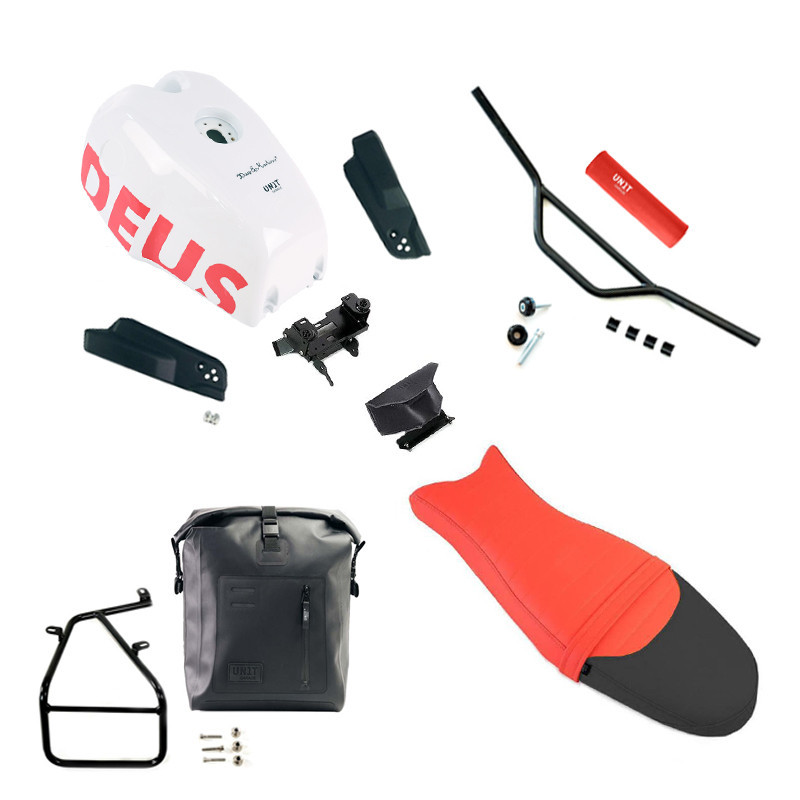 Origin Deus Street White Kit for the R nineT – L'atelier Bleu Motostore