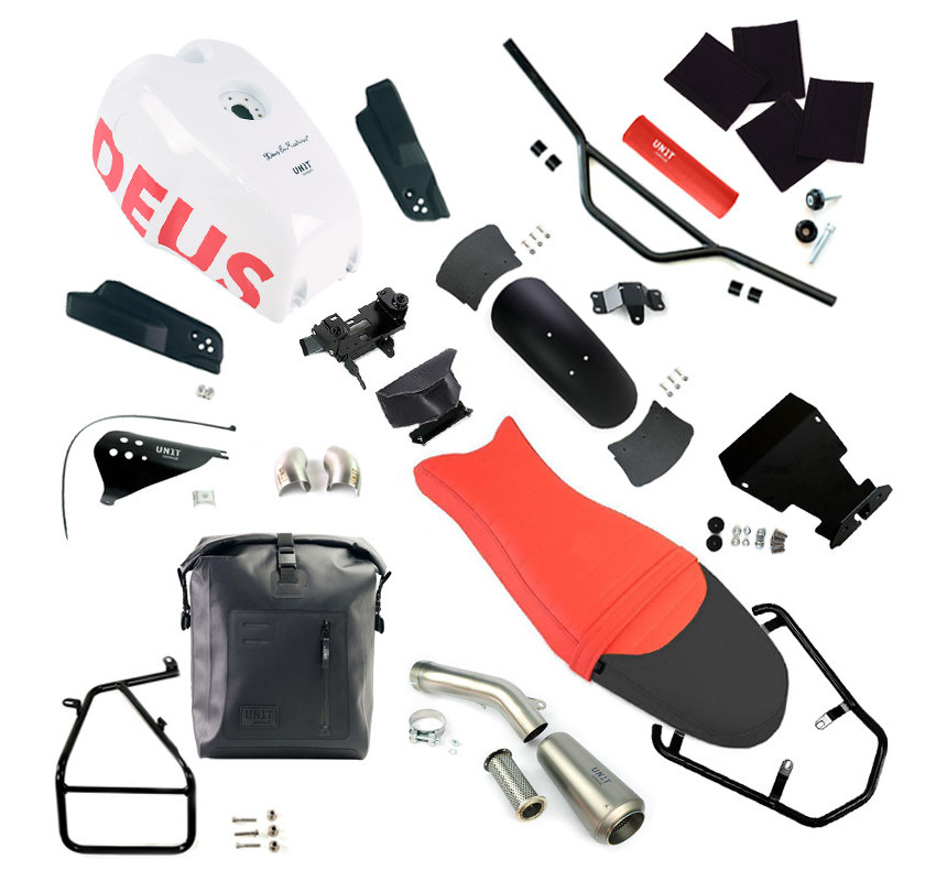 Kit Factory Deus Street blanc pour R nineT - L'atelier Bleu Motostore