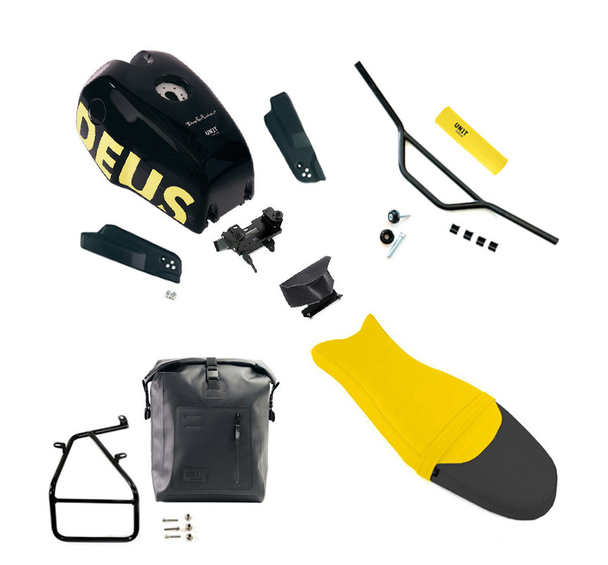 Origin Deus Street Black Kit for the R nineT – L'atelier Bleu Motostore