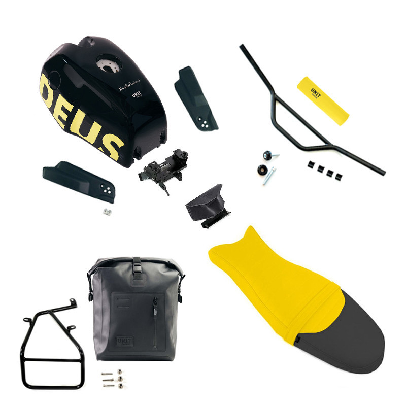 Kit Origin Deus Street noir pour R nineT - L'atelier Bleu Motostore