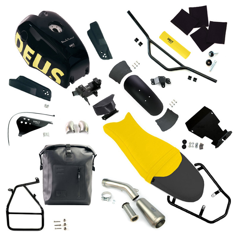 Kit Factory Deus Street noir pour R nineT - L'atelier Bleu Motostore