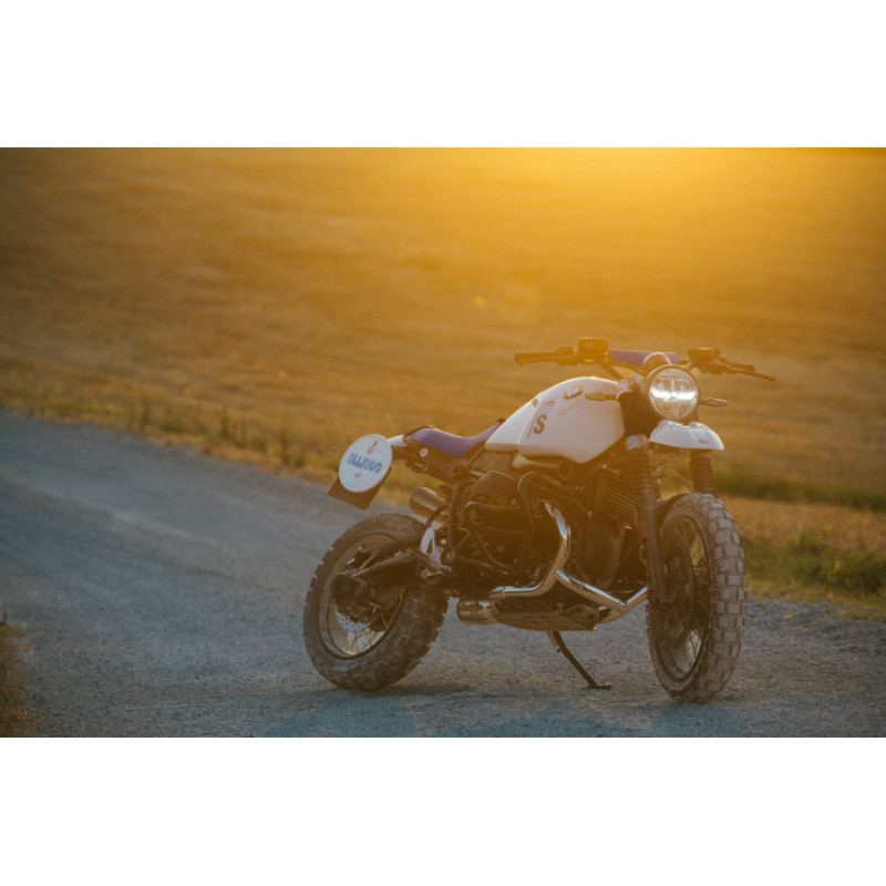  Kit Factory Deus Enduro blanc pour R nineT - L'atelier Bleu Motostore