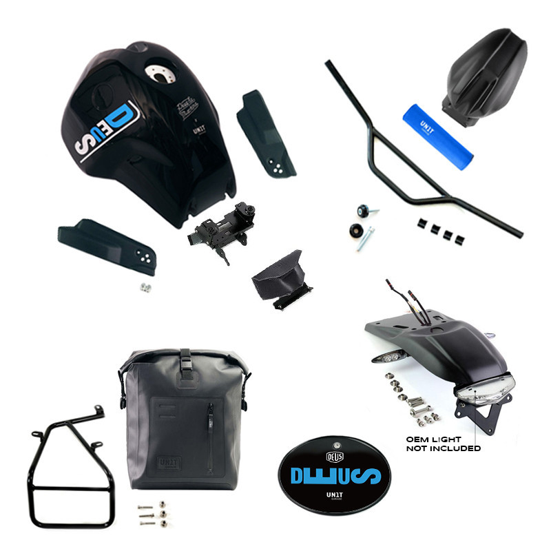 Origin Deus Enduro Black Kit for the R nineT – L'atelier Bleu Motostore