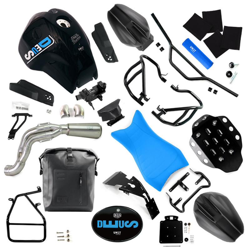 Deus Enduro Black Factory Kit for the R nineT – L'atelier Bleu Motostore