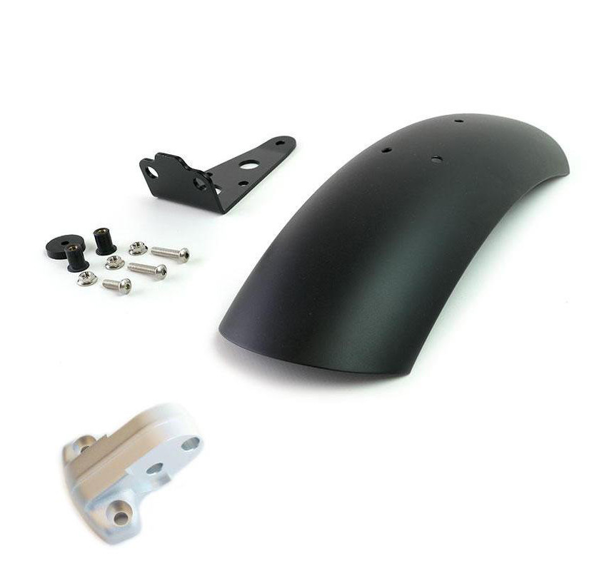 Black high mudguard for the R nineT Urban GS – L'atelier Bleu Motostore