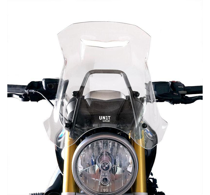 Wind deflector + GPS mount for the R nineT – L'atelier Bleu Motostore