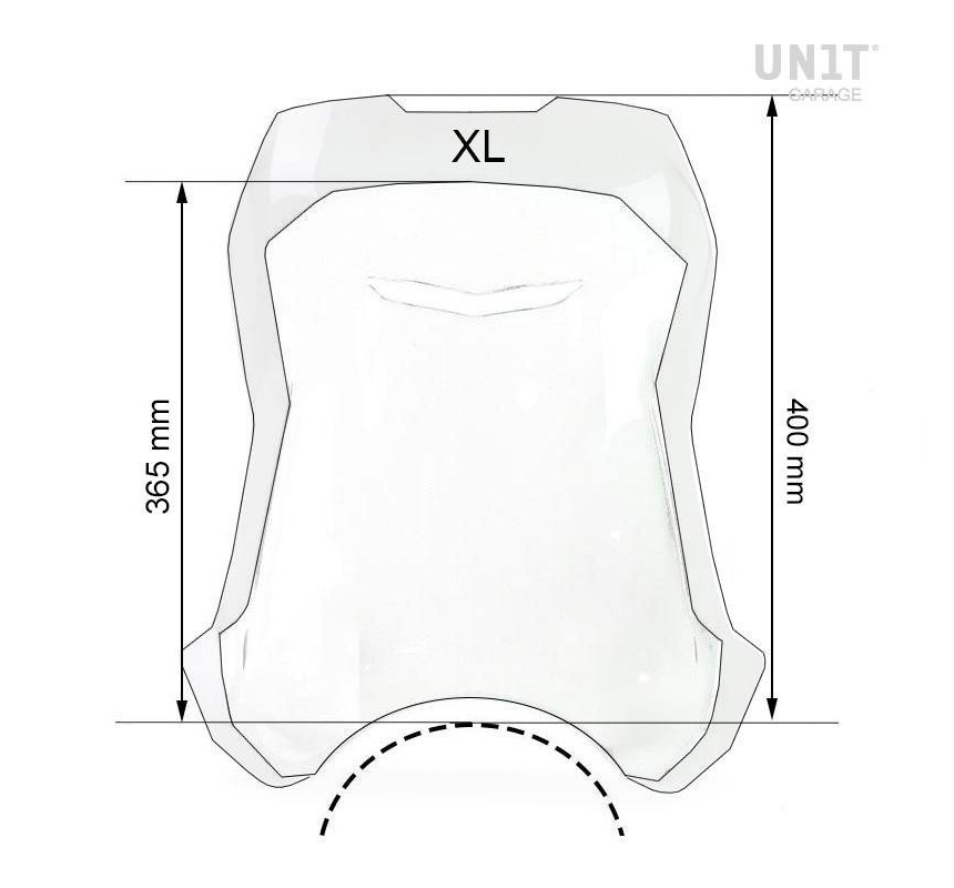 XL wind deflector + GPS mount for the R 12 nineT - L'atelier Bleu Motostore