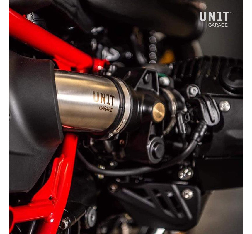  Couvercle d'admission d'air en inox pour R nineT - L'atelier Bleu Motostore