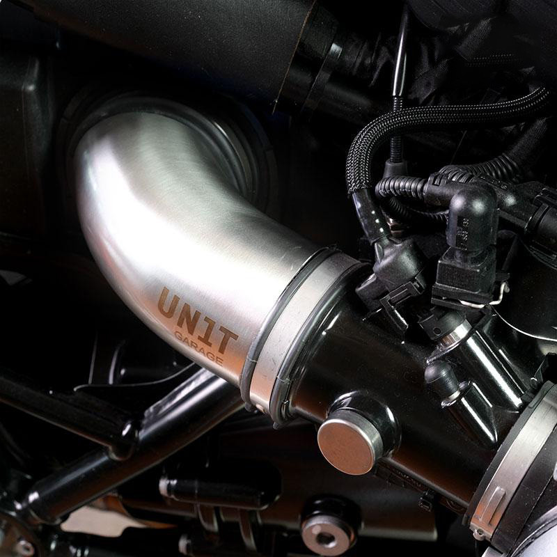  Couvercle d'admission d'air en inox pour R nineT - L'atelier Bleu Motostore