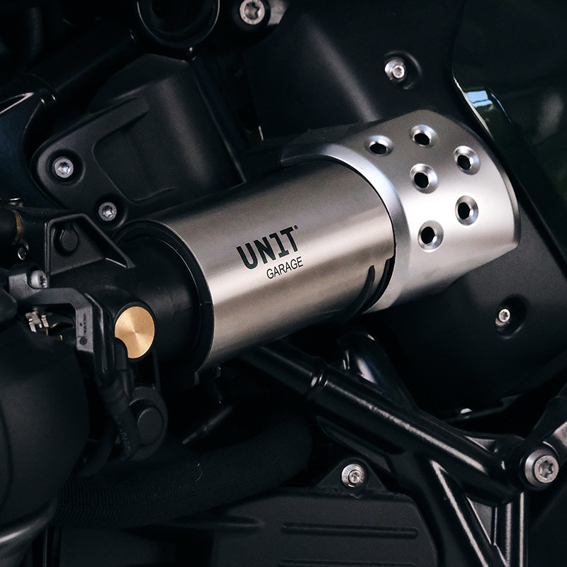  Couvercle d'admission d'air en inox pour R 12 nineT et R 12 - L'atelier Bleu Motostore