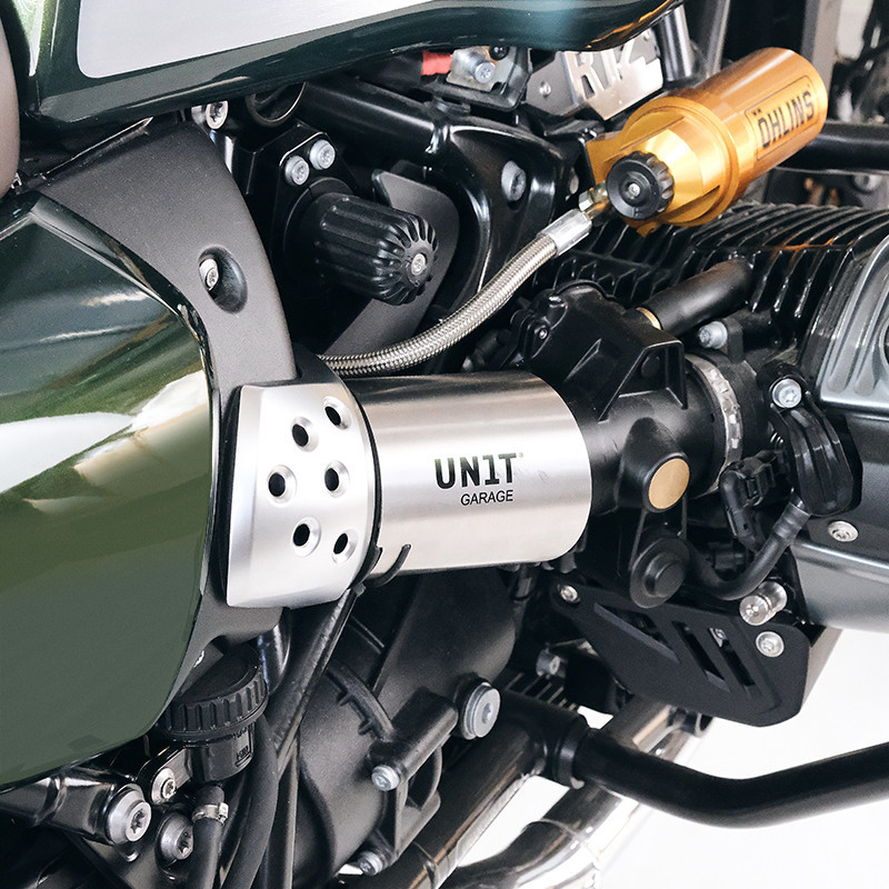  Couvercle d'admission d'air en inox pour R 12 nineT et R 12 - L'atelier Bleu Motostore