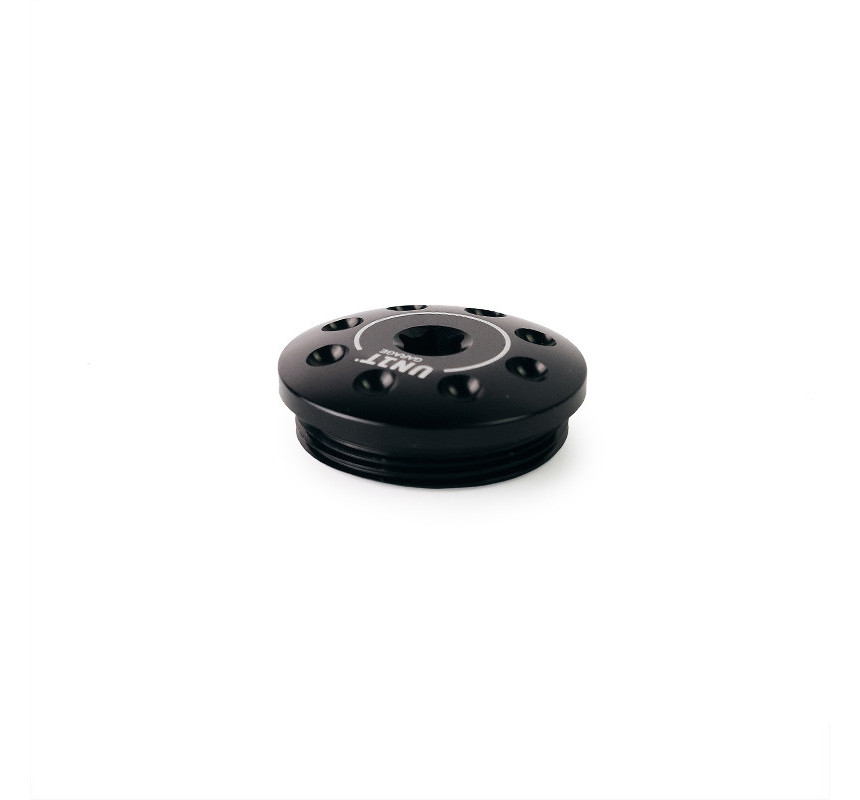 Bouchon de carter moteur 1200 Noir satiné - L'atelier Bleu Motostore