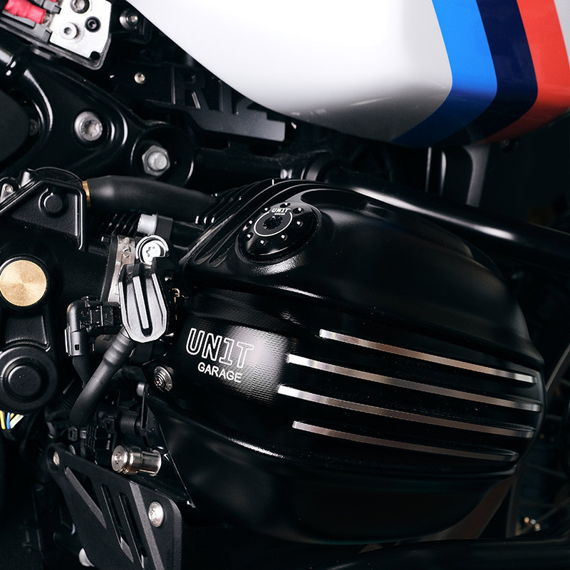  Bouchon de carter moteur 1200 Noir satiné - L'atelier Bleu Motostore