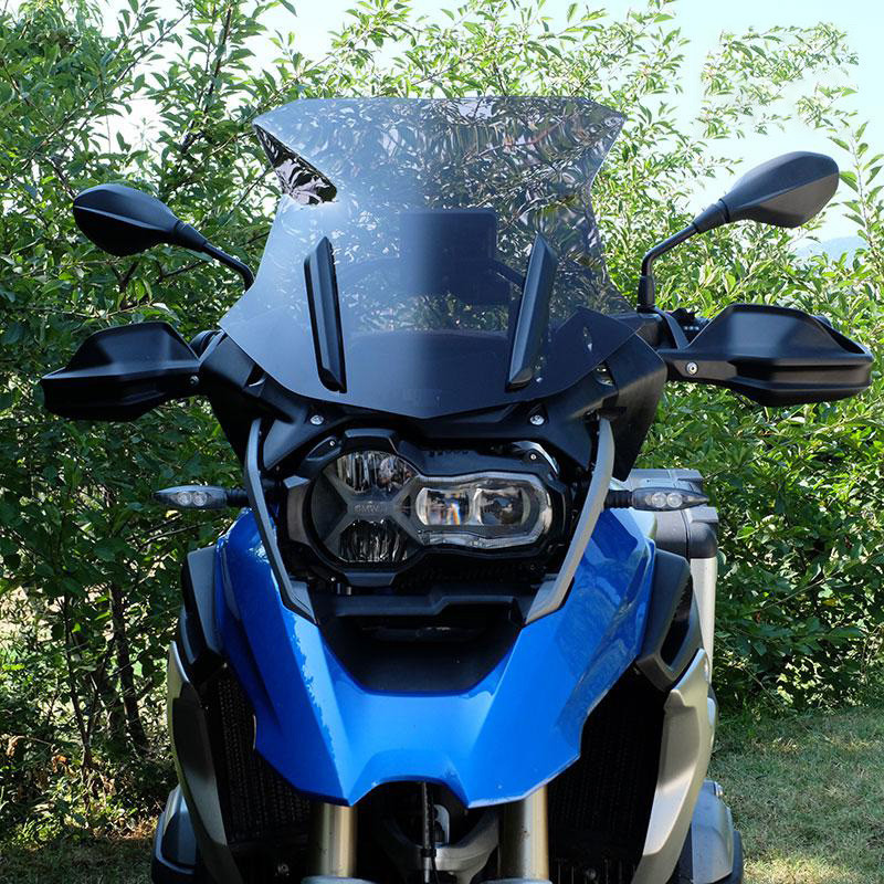 Saute vent Cupolino M pour R 1200GS/GSA et R 1250GS/GSA Noir Fumé - L'atelier Bleu Motostore