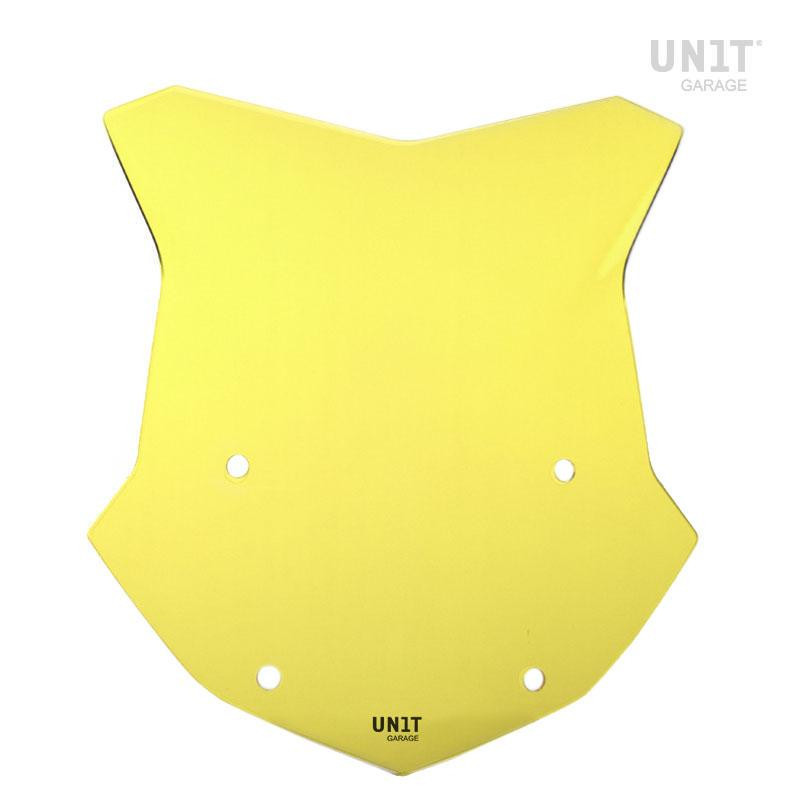 Saute vent Cupolino M pour R 1200GS/GSA et R 1250GS/GSA Jaune - L'atelier Bleu Motostore