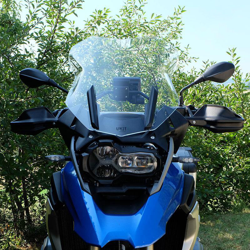  Saute vent Cupolino L pour R 1200GS/GSA et R 1250GS/GSA Transparent - L'atelier Bleu Motostore