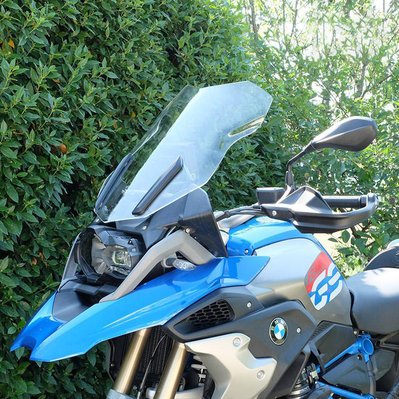  Saute vent Cupolino L pour R 1200GS/GSA et R 1250GS/GSA Transparent - L'atelier Bleu Motostore