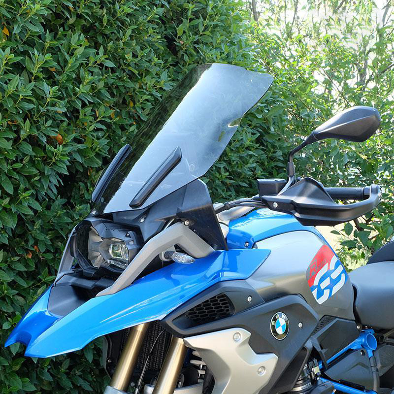  Saute vent Dôme XL pour R 1200GS/GSA et R 1250GS/GSA fumé clair - L'atelier Bleu Motostore