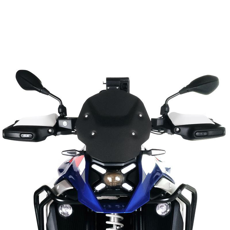 S-type windscreen without radar for R 1300GS, opaque black plastic - L'atelier Bleu Motostore