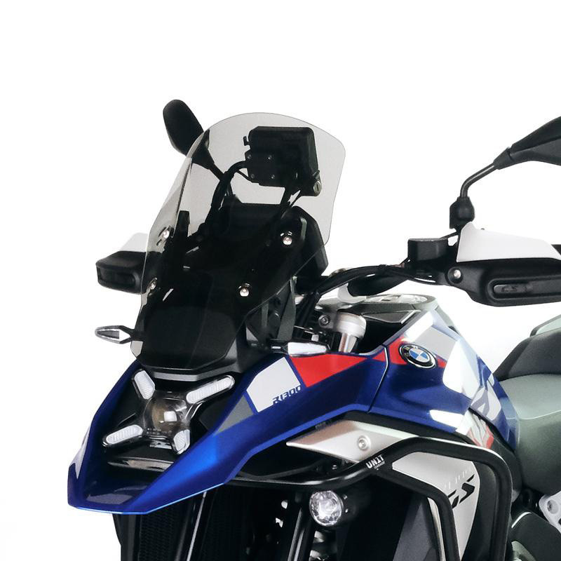  Saute vent M sans radar pour R 1300GS fumé clair - L'atelier Bleu Motostore