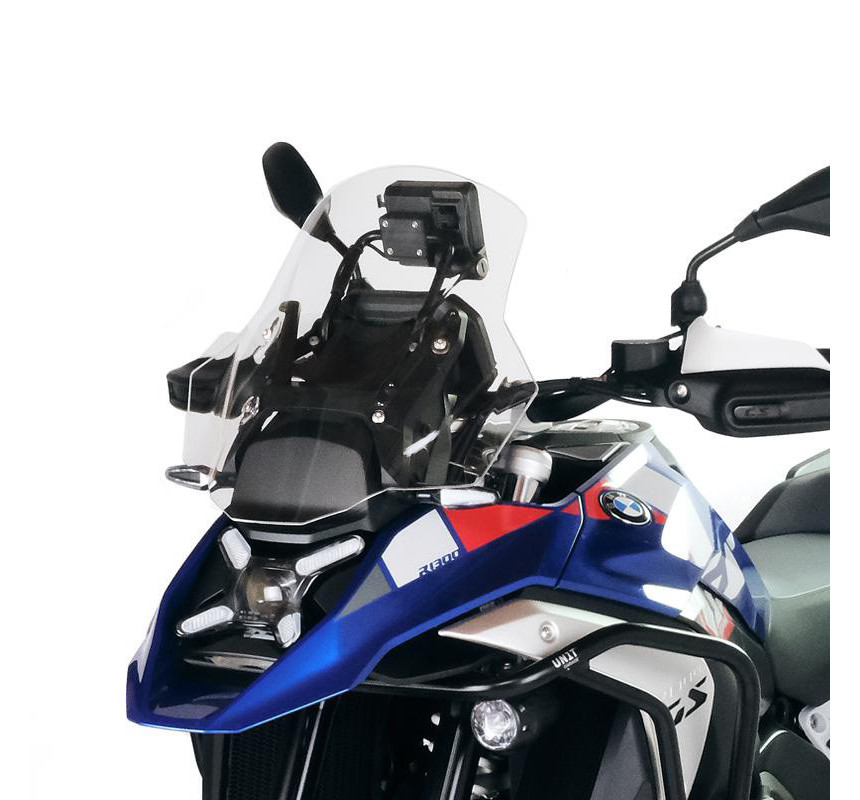  Saute vent M sans radar avec déflecteurs pour R 1300GS Transparent - L'atelier Bleu Motostore