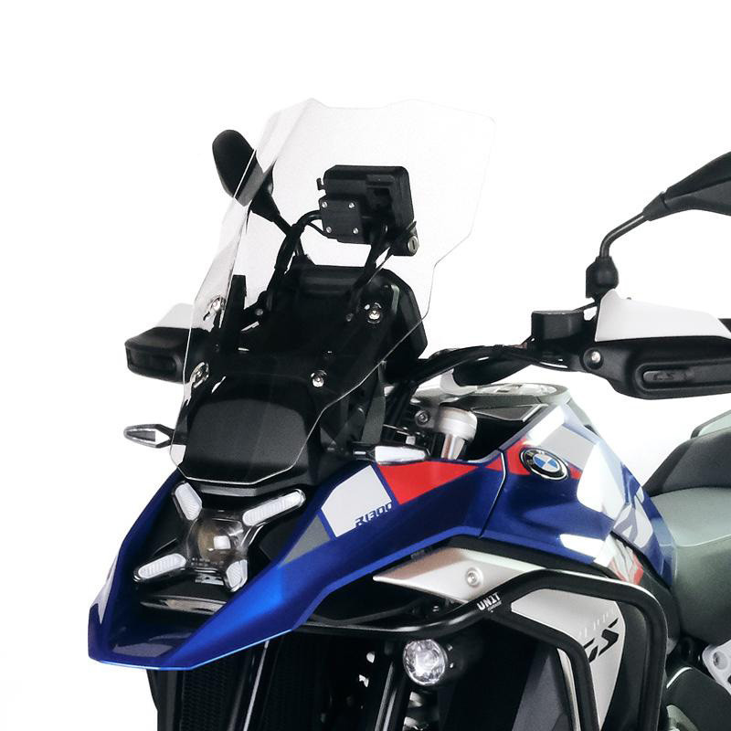 Saute vent XL sans radar pour R 1300GS Transparent - L'atelier Bleu Motostore