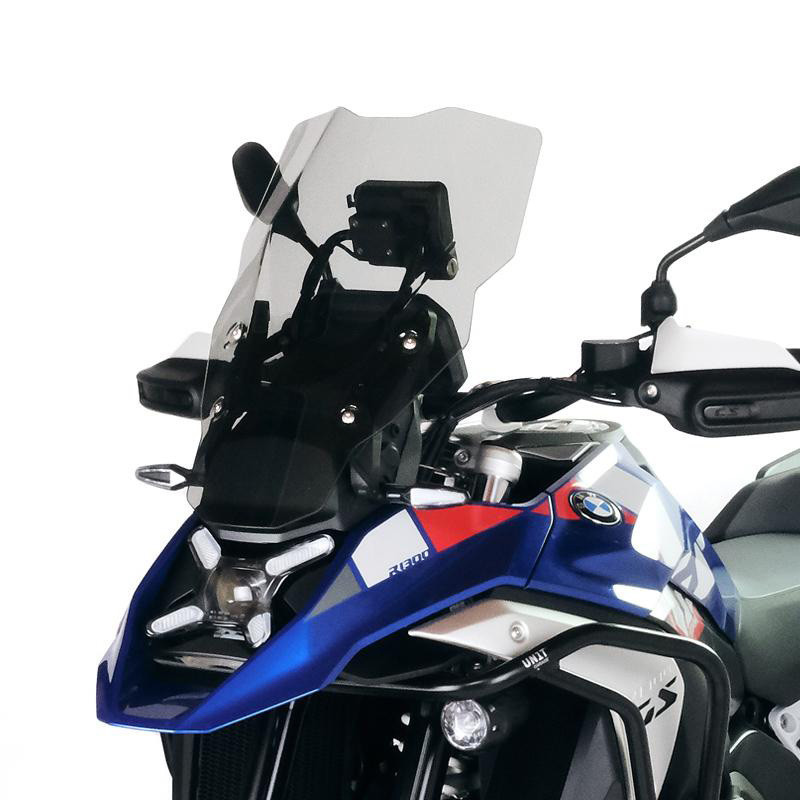  Saute vent XL sans radar pour R 1300GS fumé clair - L'atelier Bleu Motostore