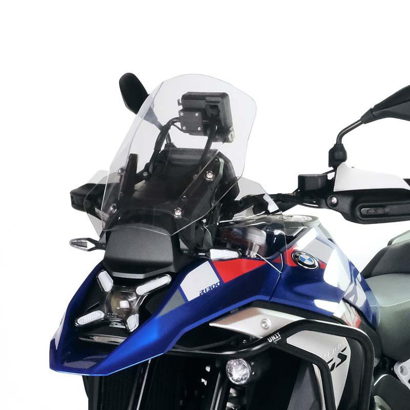 S-series side deflectors for the R 1300GS in light tinted - L'atelier Bleu Motostore