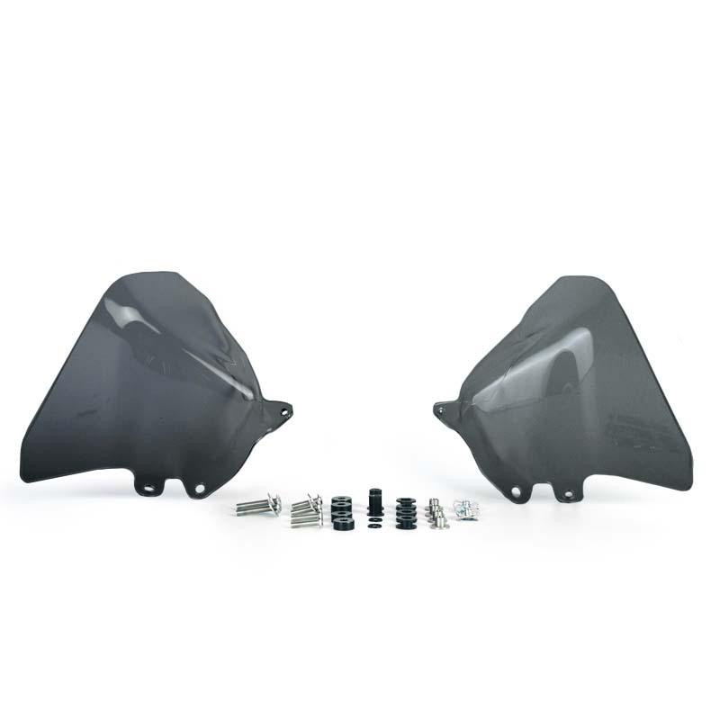 S-Series Side Deflectors for R 1300GS, Smoked Black – L'atelier Bleu Motostore