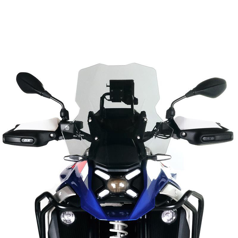 XL wind deflector (without radar) with deflectors for the R 1300GS in light tinted - L'atelier Bleu Motostore